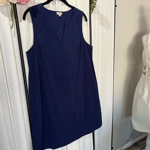 Cremieux tunic dress in navy size large